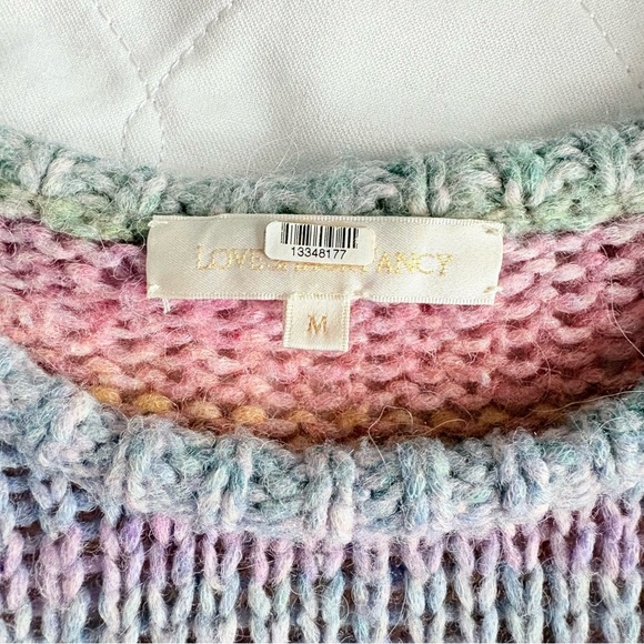 LoveShackFancy Yumi Ruffle Pullover Sweater - Picture 6 of 10